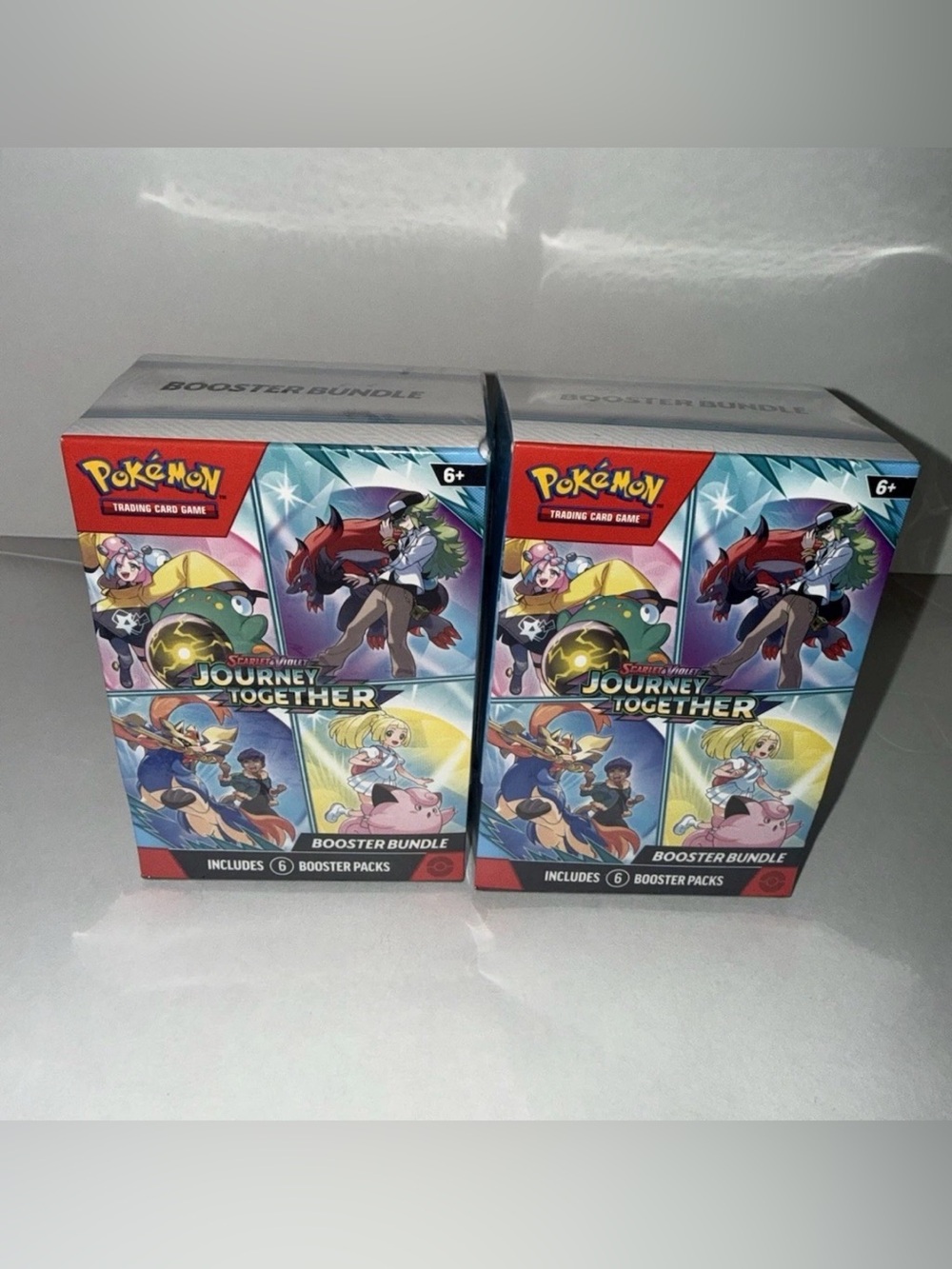 NEW Set of 2 - Pokémon Scarlet & Violet Journey Together Booster Bundle